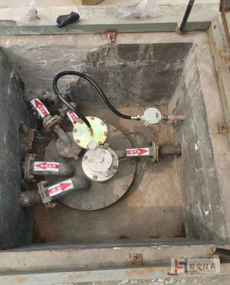 盈安加油站液位監控儀的安裝